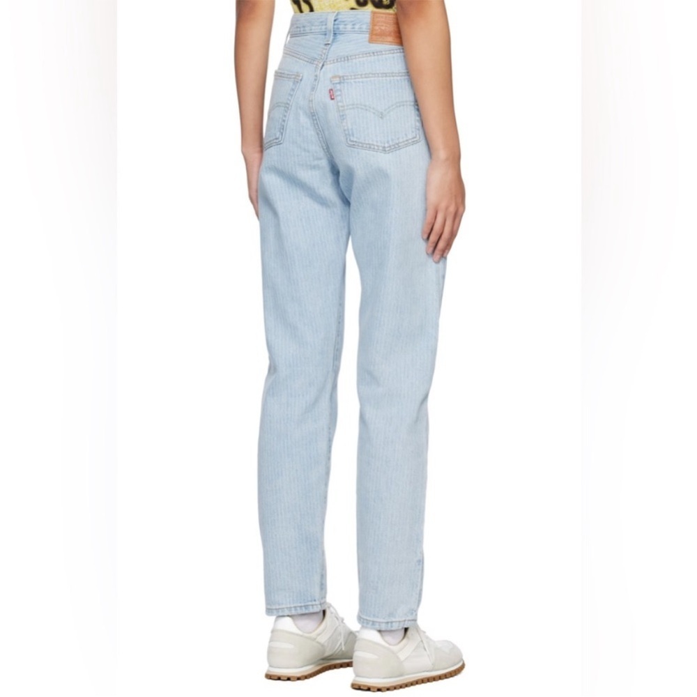NWT LEVI'S Blue 501 ‘81 Jeans Linear Motion size 25x31 - Picture 3 of 10
